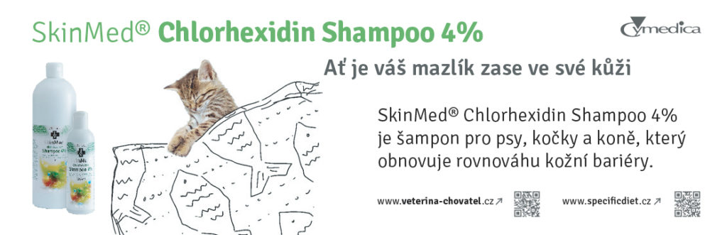 Chlorhexidinový šampon pro zvířata